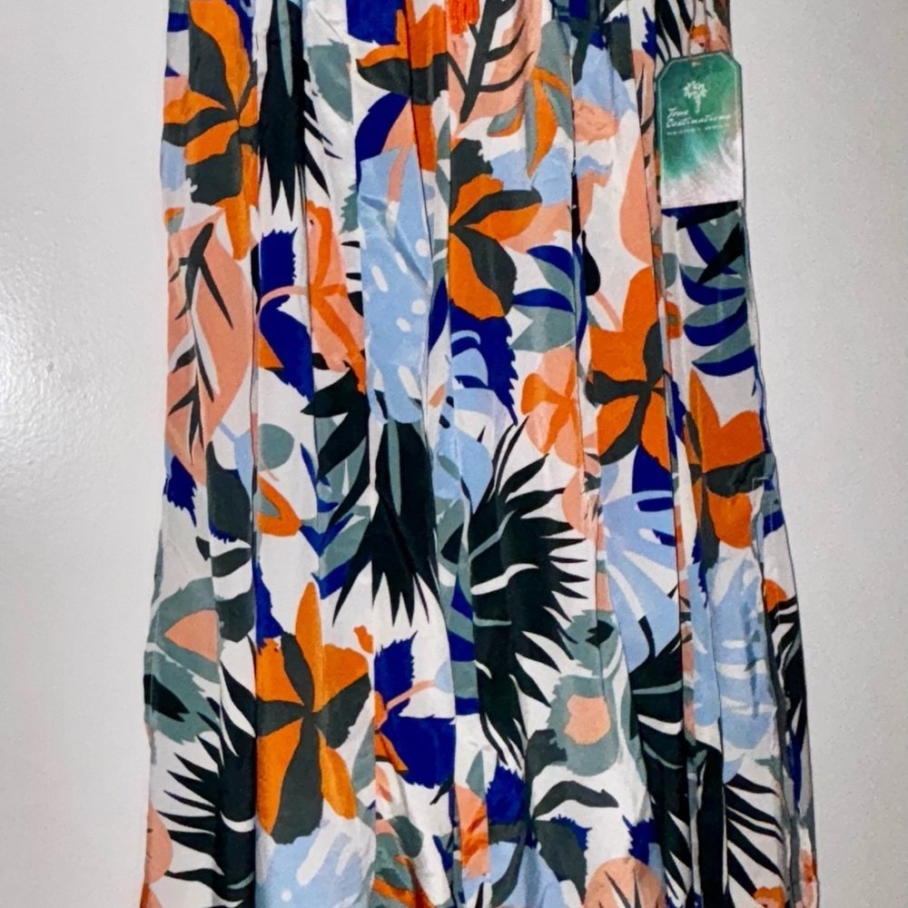 Vibrant Floral palazzo pant - Picture 2 of 2